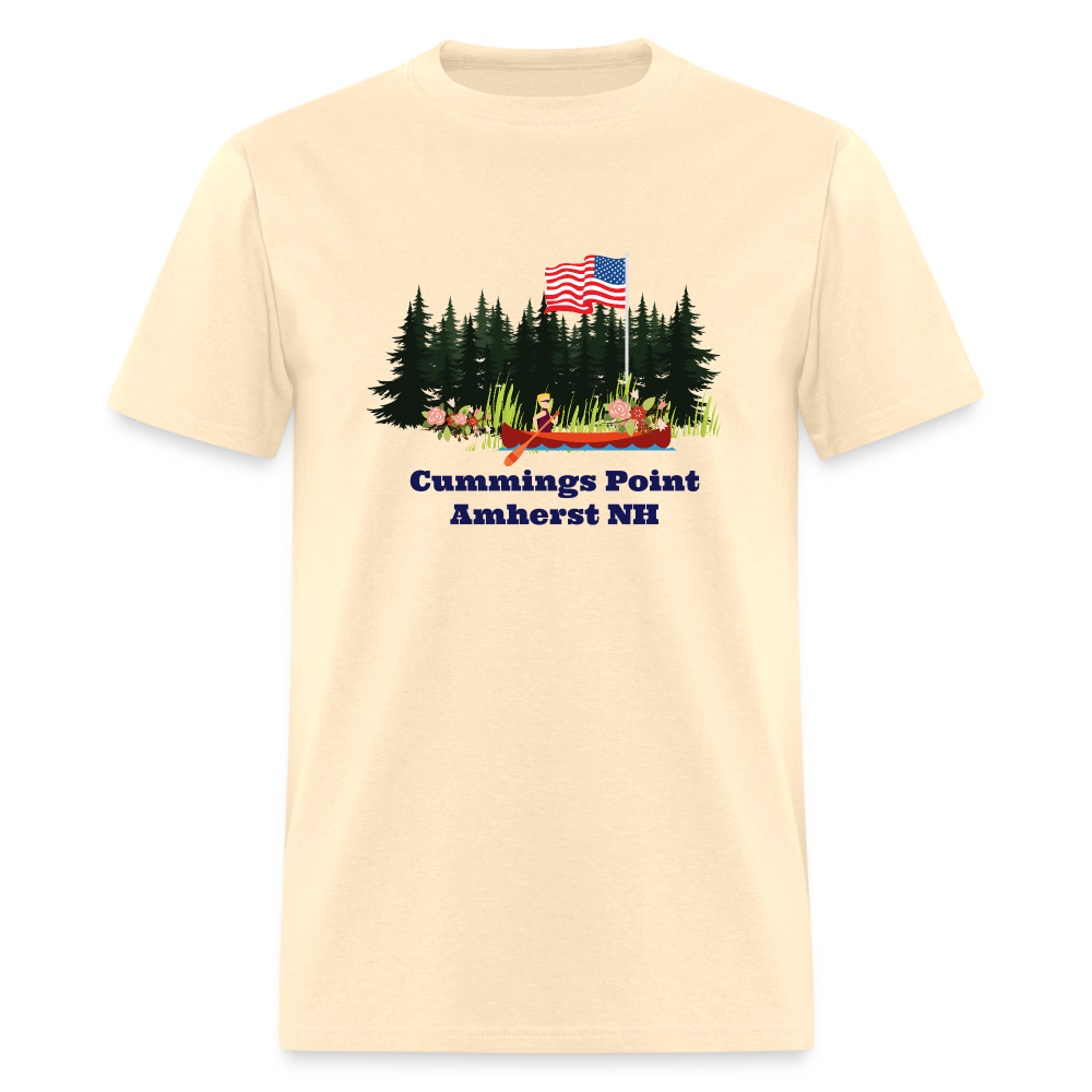 SIE CAPS CUMMINGS POINT AMHERST NH Unisex Classic T-Shirt - natural