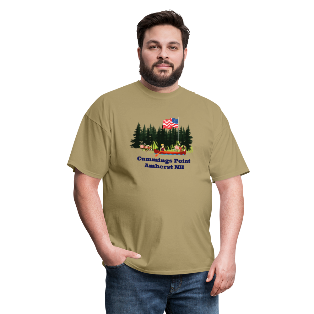 SIE CAPS CUMMINGS POINT AMHERST NH Unisex Classic T-Shirt - khaki