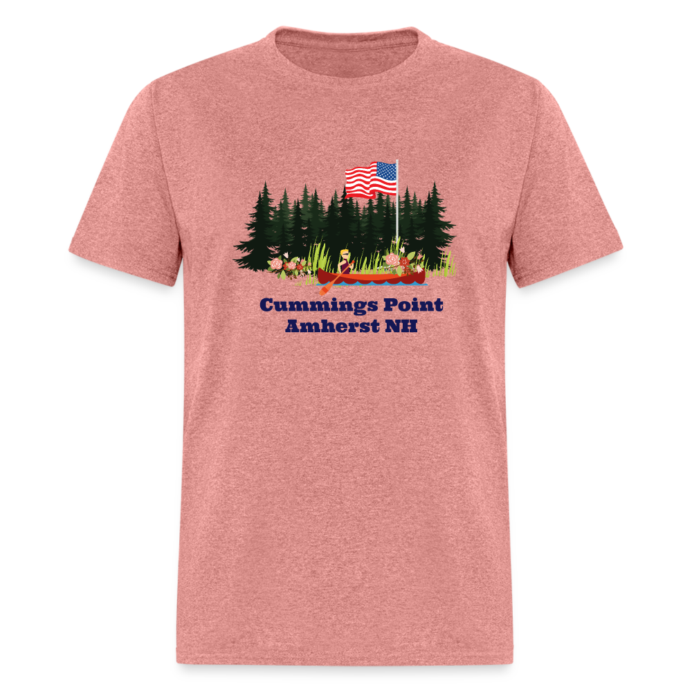 SIE CAPS CUMMINGS POINT AMHERST NH Unisex Classic T-Shirt - heather mauve