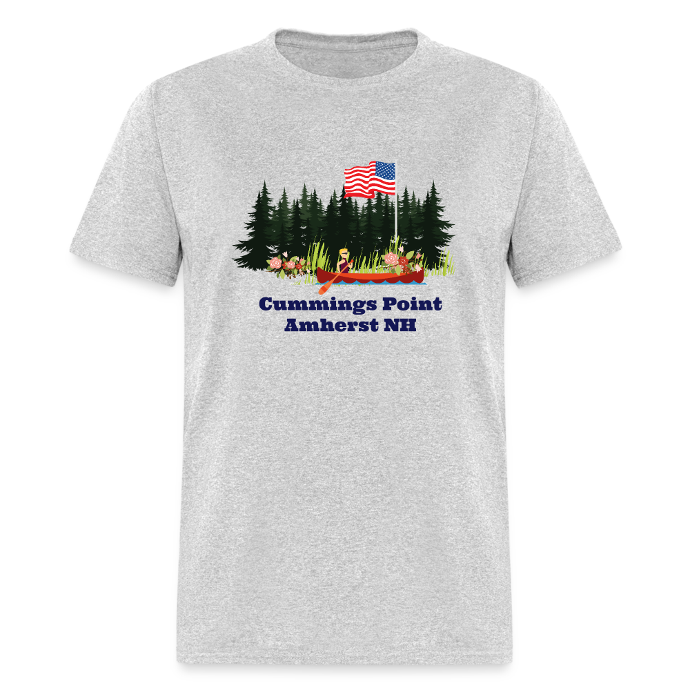 SIE CAPS CUMMINGS POINT AMHERST NH Unisex Classic T-Shirt - heather gray