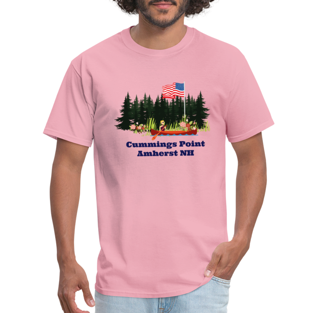 SIE CAPS CUMMINGS POINT AMHERST NH Unisex Classic T-Shirt - pink