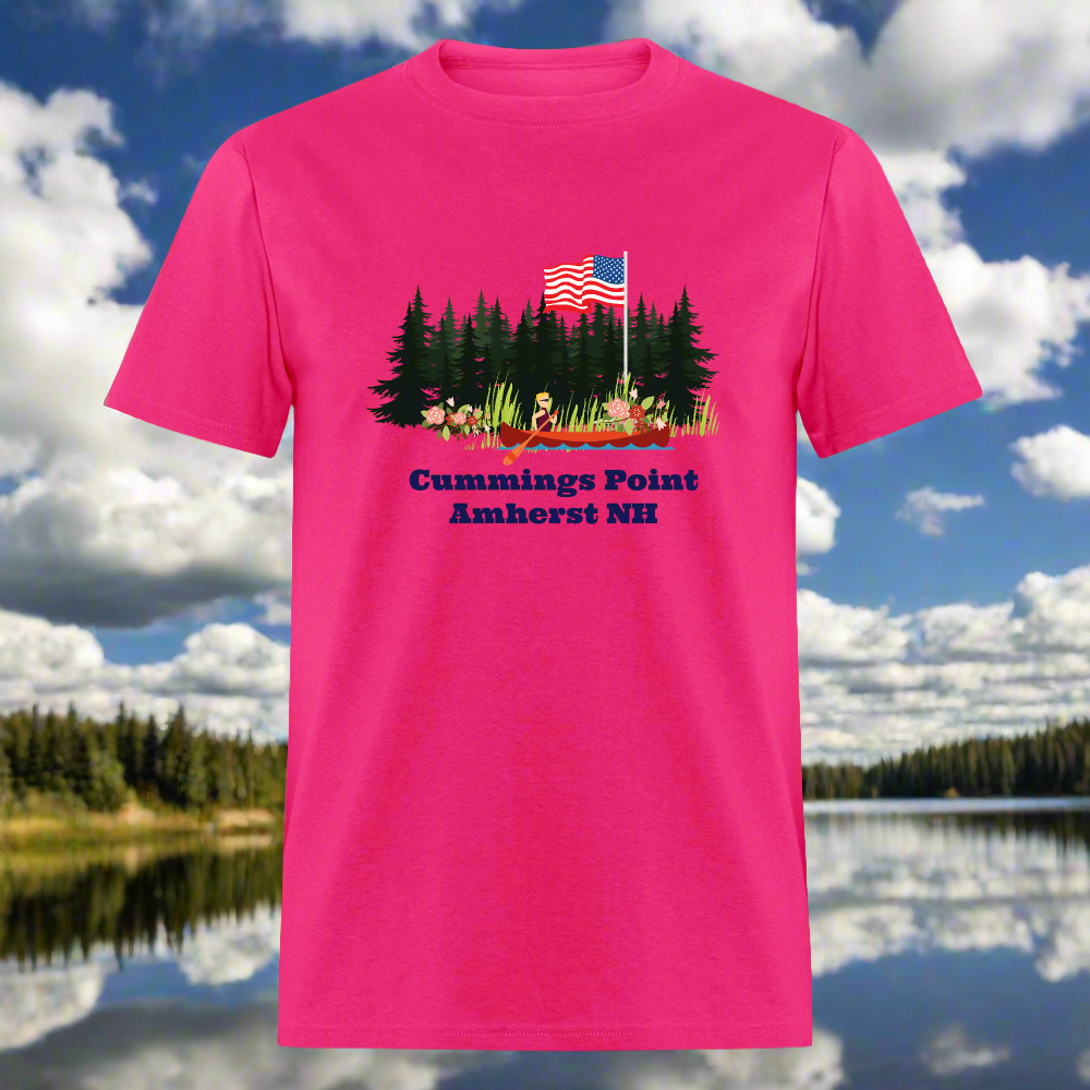 SIE CAPS CUMMINGS POINT AMHERST NH Unisex Classic T-Shirt - fuchsia