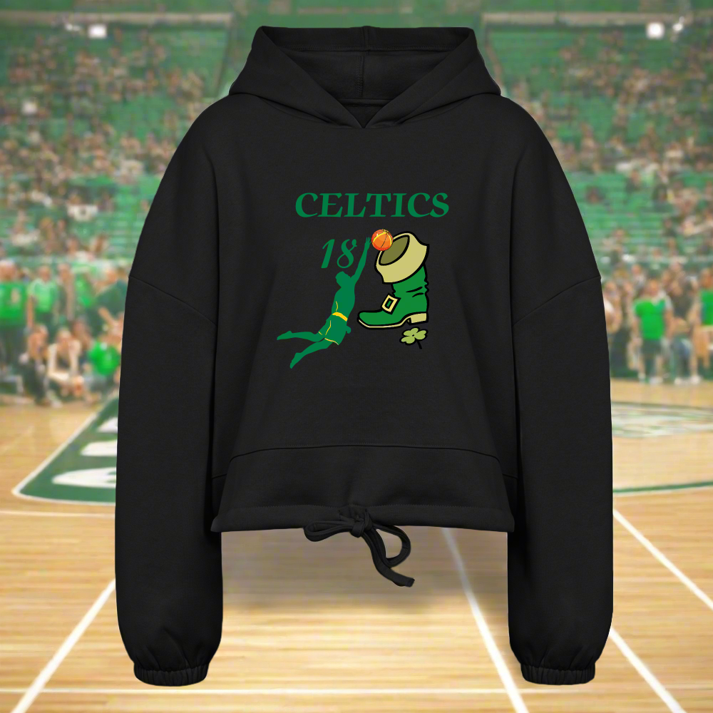 SIE CAPS CELTICS DUNK 18 TRIDI Women’s Cropped Hoodie - black