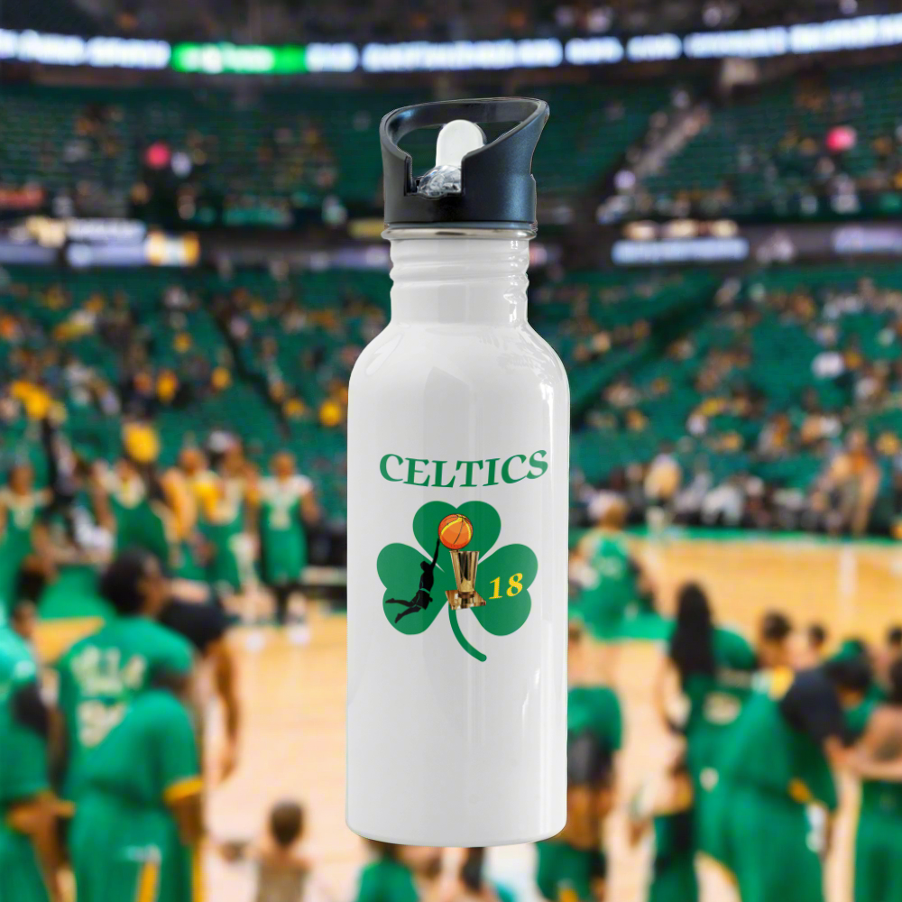 SIE CAPS CELTICS DUNK 18 TROPHY Water Bottle - white