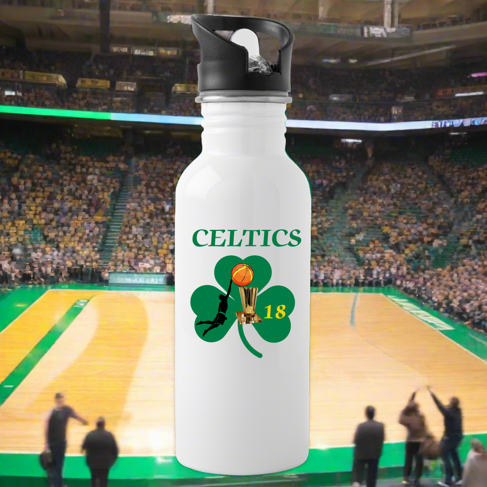 SIE CAPS CELTICS DUNK 18 TROPHY Water Bottle - white