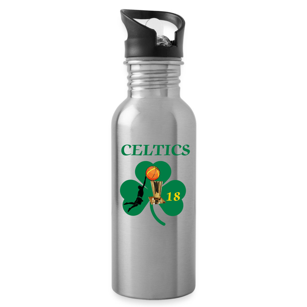 SIE CAPS CELTICS DUNK 18 TROPHY Water Bottle - silver