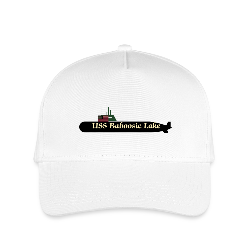 SIE CAPS USS BABOOSIC LAKE Kid's Baseball Cap - white