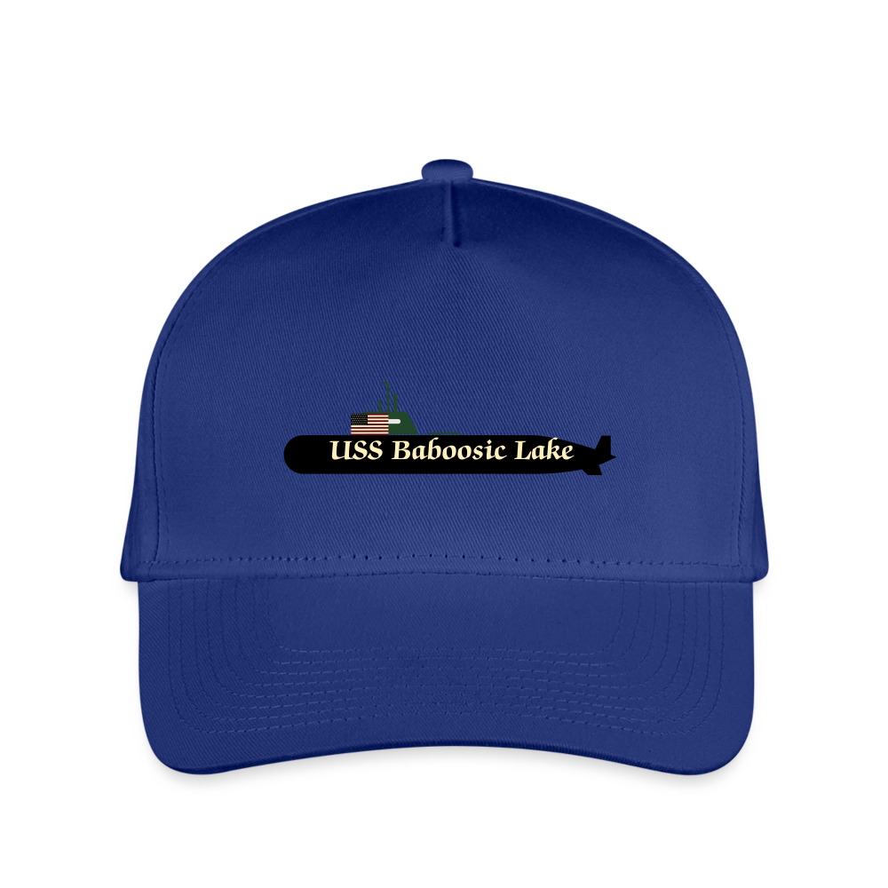 SIE CAPS USS BABOOSIC LAKE Kid's Baseball Cap - royal blue