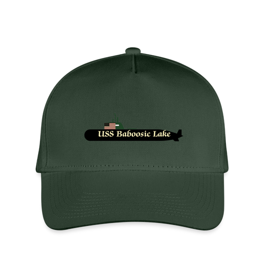 SIE CAPS USS BABOOSIC LAKE Kid's Baseball Cap - forest green