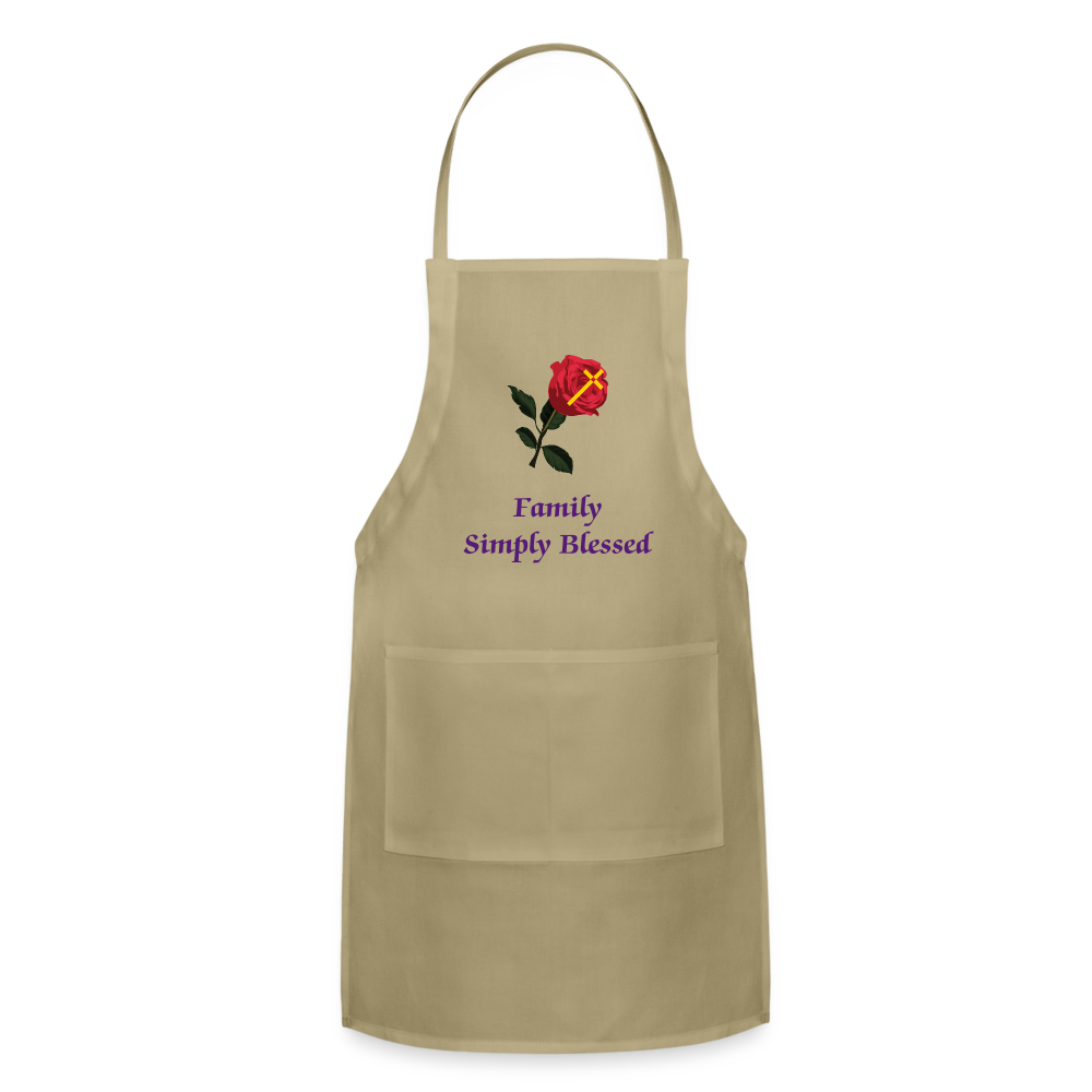 SIE CAPS FAMILY SIMPLY BLESSED Adjustable Apron - khaki