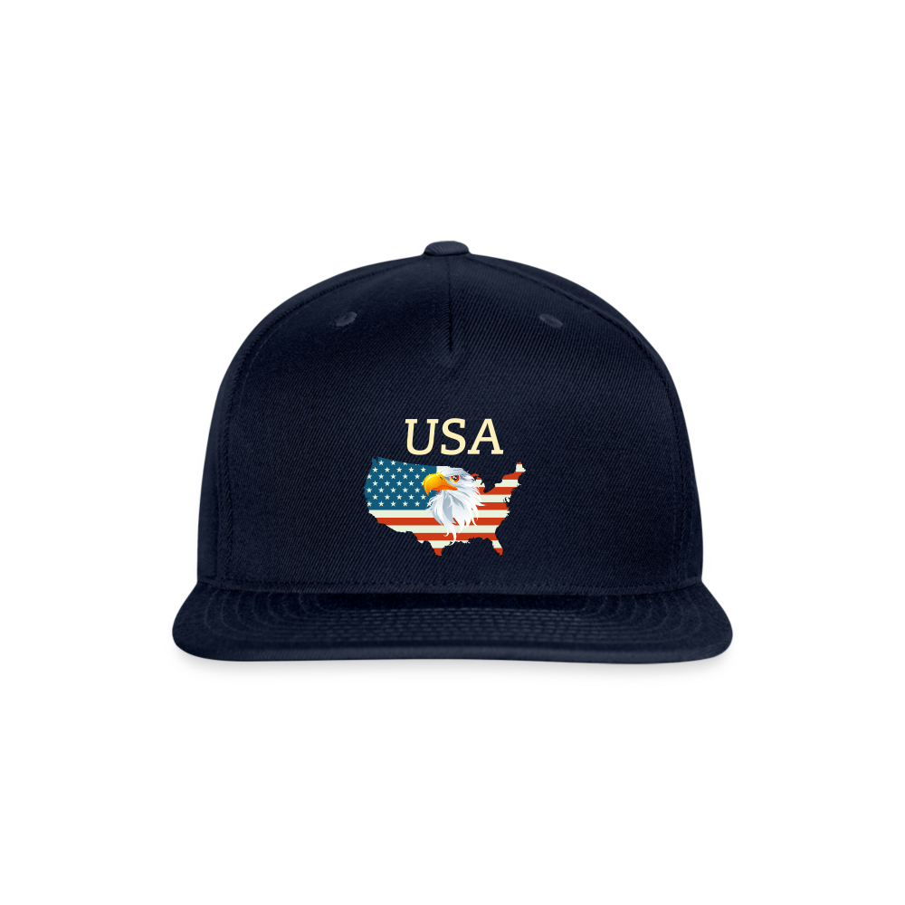 SIE CAPS USA Authentic Snapback Baseball Cap - navy