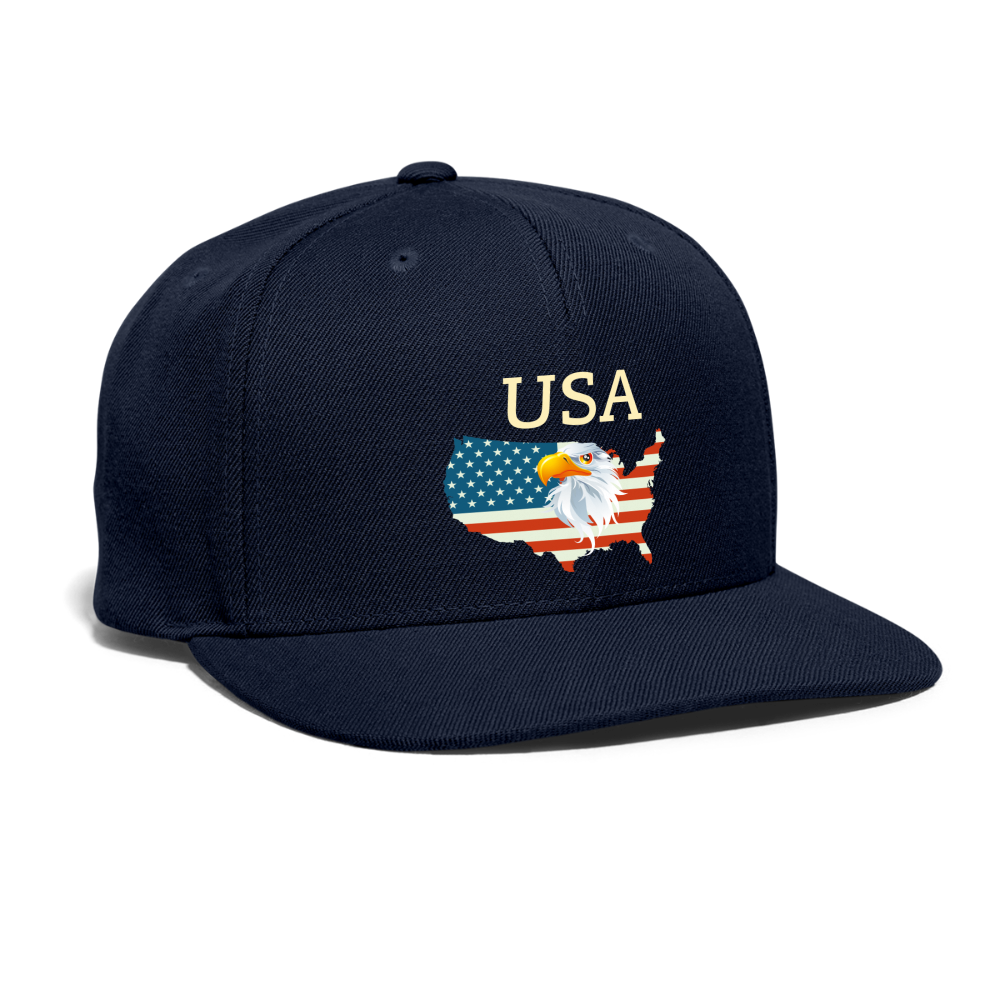 SIE CAPS USA Authentic Snapback Baseball Cap - navy