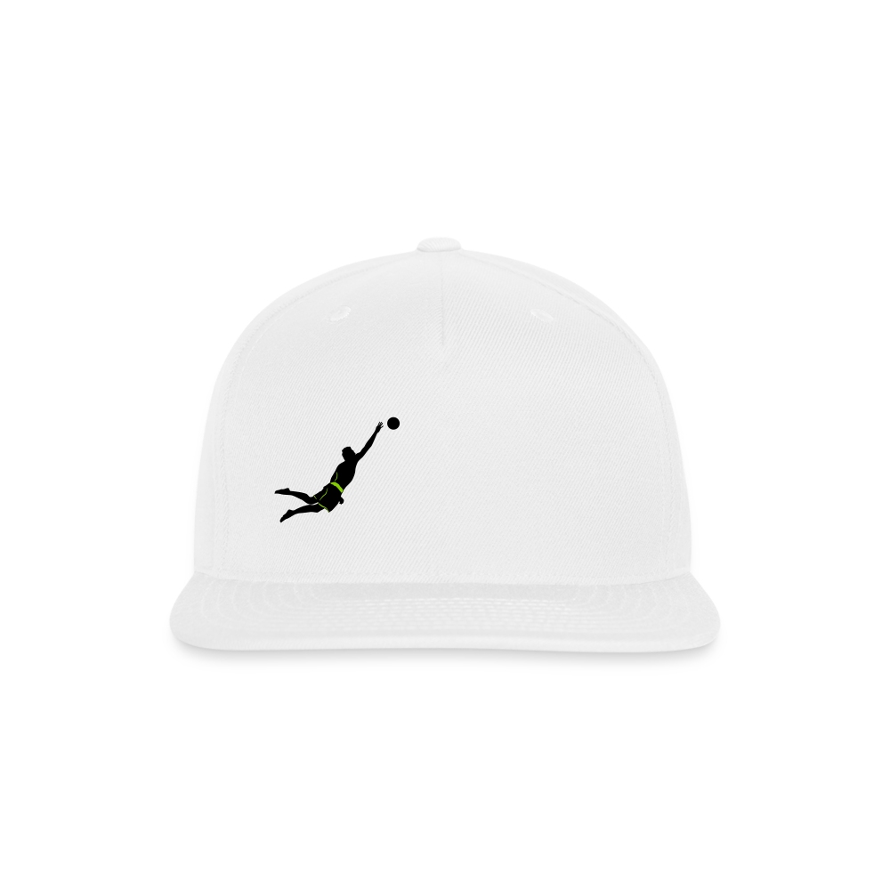 SIE CAPS JUMP BALL Authentic Snapback Baseball Cap Snapback Baseball Cap - white