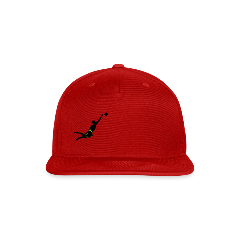 SIE CAPS JUMP BALL Authentic Snapback Baseball Cap Snapback Baseball Cap - red