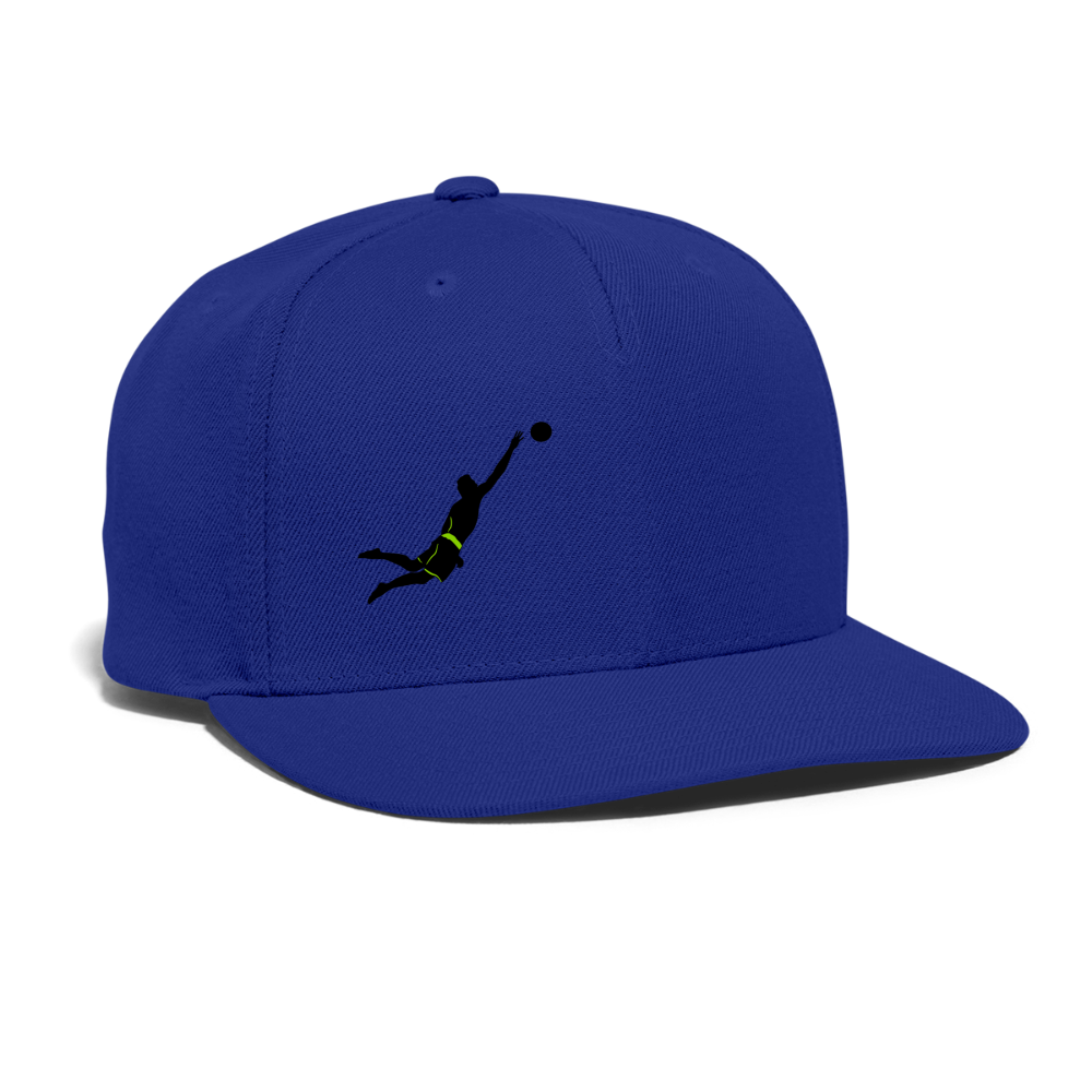 SIE CAPS JUMP BALL Authentic Snapback Baseball Cap Snapback Baseball Cap - royal blue