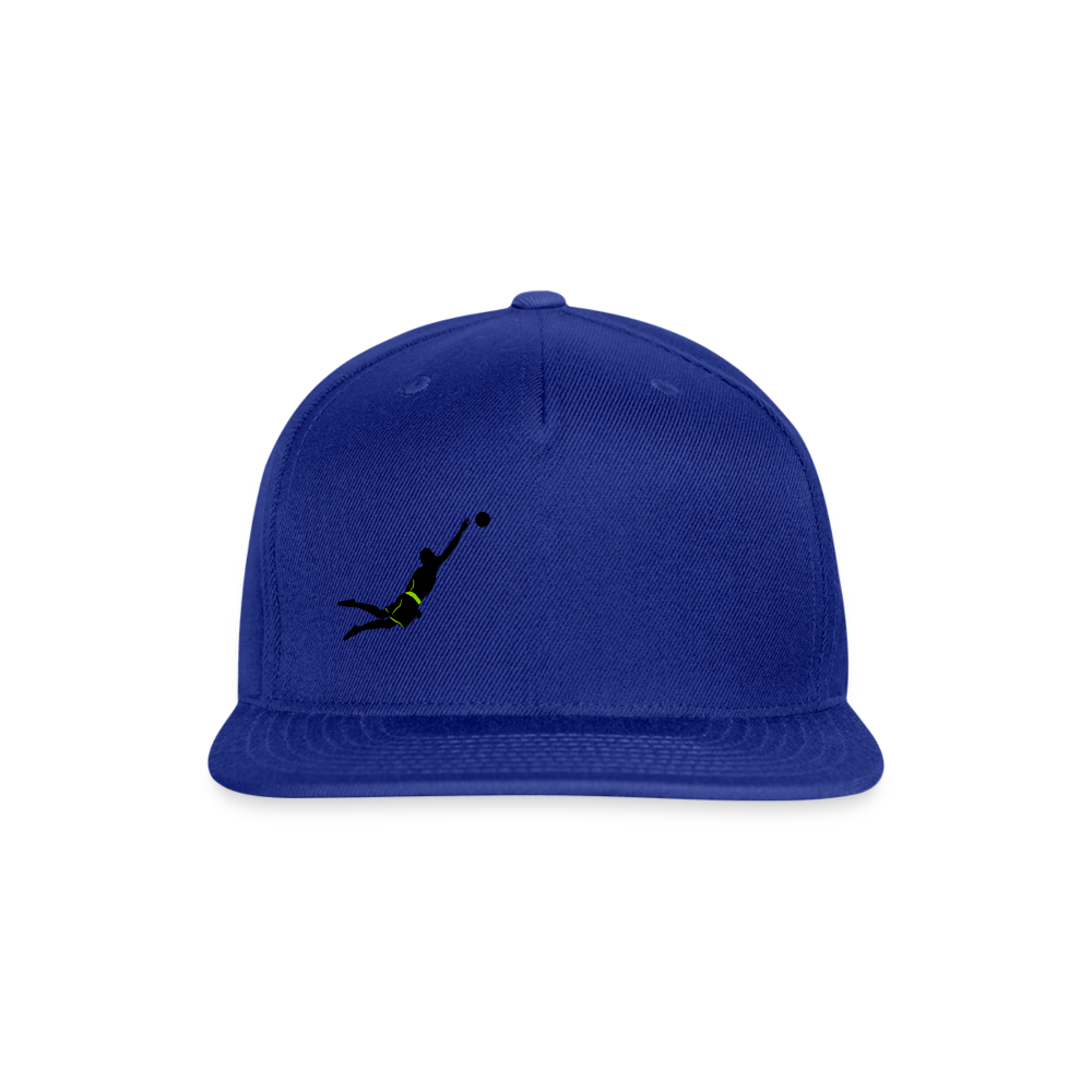 SIE CAPS JUMP BALL Authentic Snapback Baseball Cap Snapback Baseball Cap - royal blue