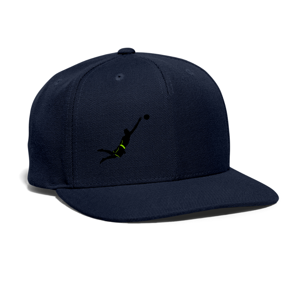 SIE CAPS JUMP BALL Authentic Snapback Baseball Cap Snapback Baseball Cap - navy