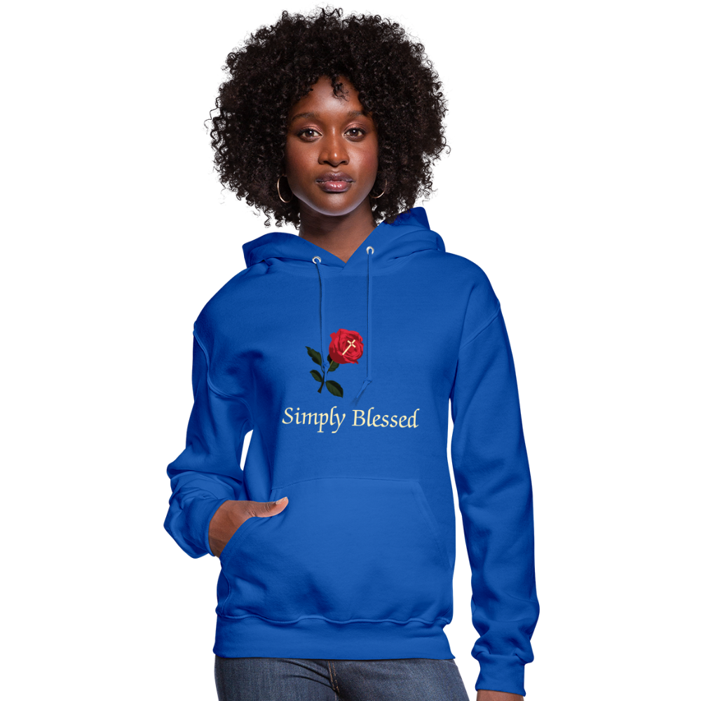 SIE CAPS Jerzees Women's Hoodie - royal blue