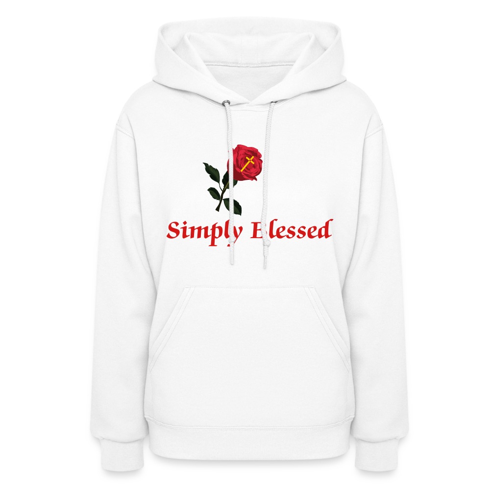 Women's Hoodie - white