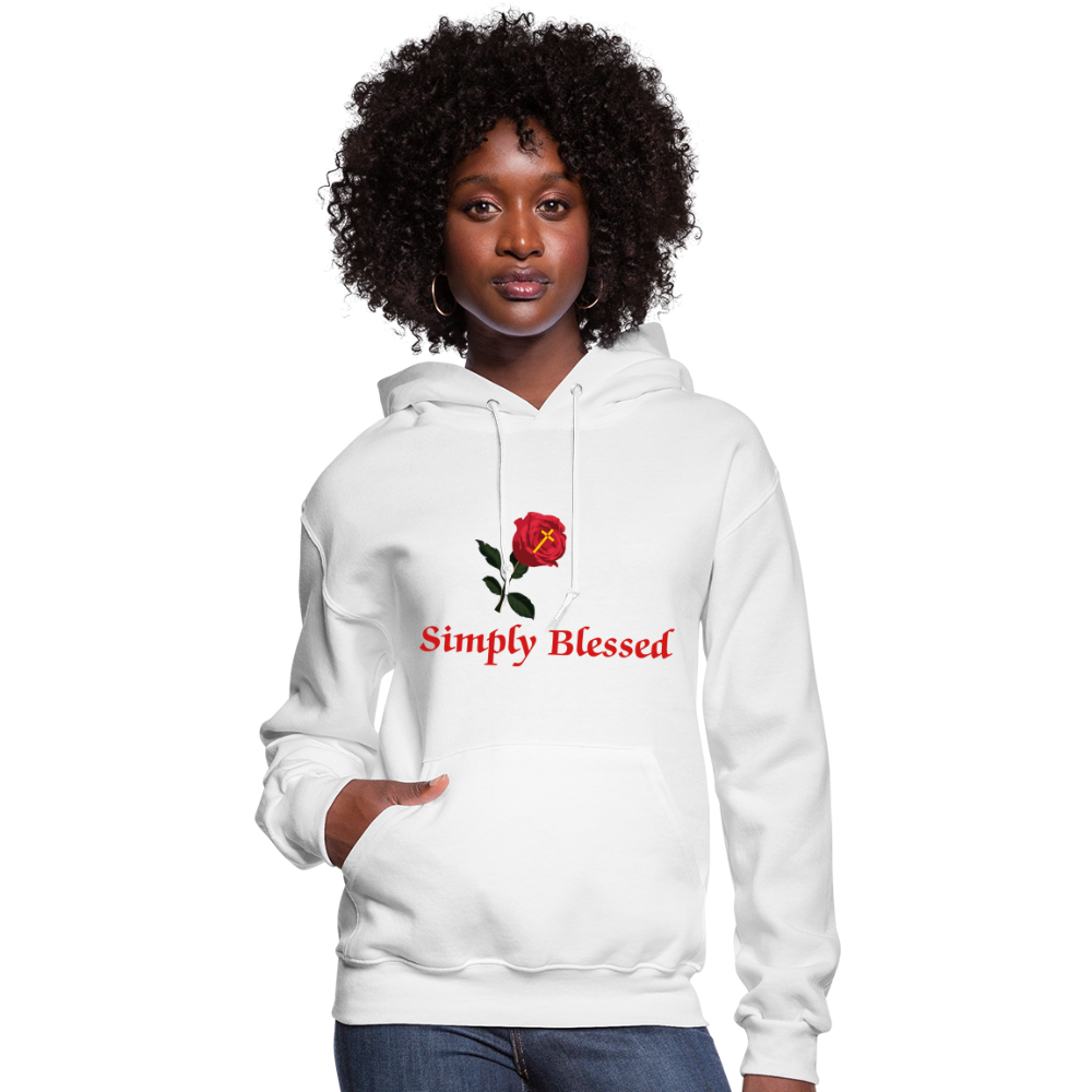 Women's Hoodie - white