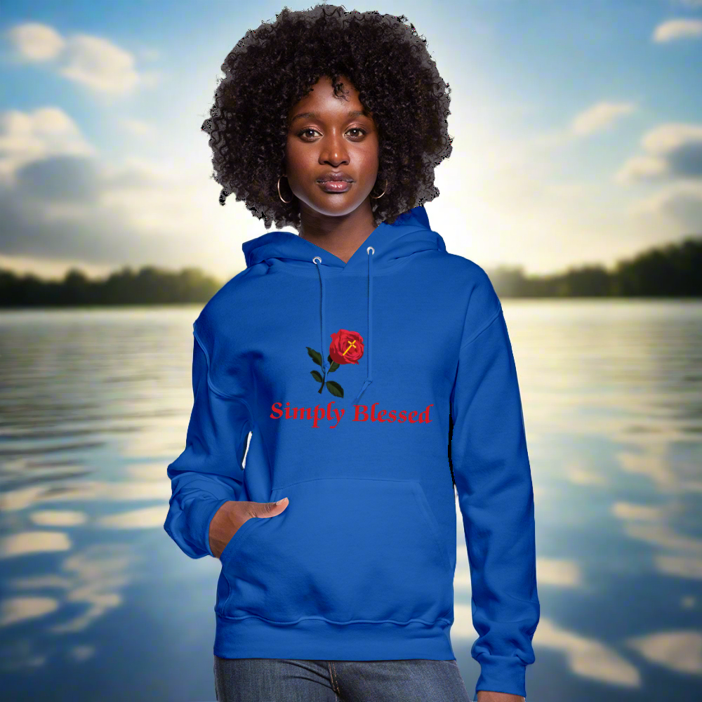 Women's Hoodie - royal blue