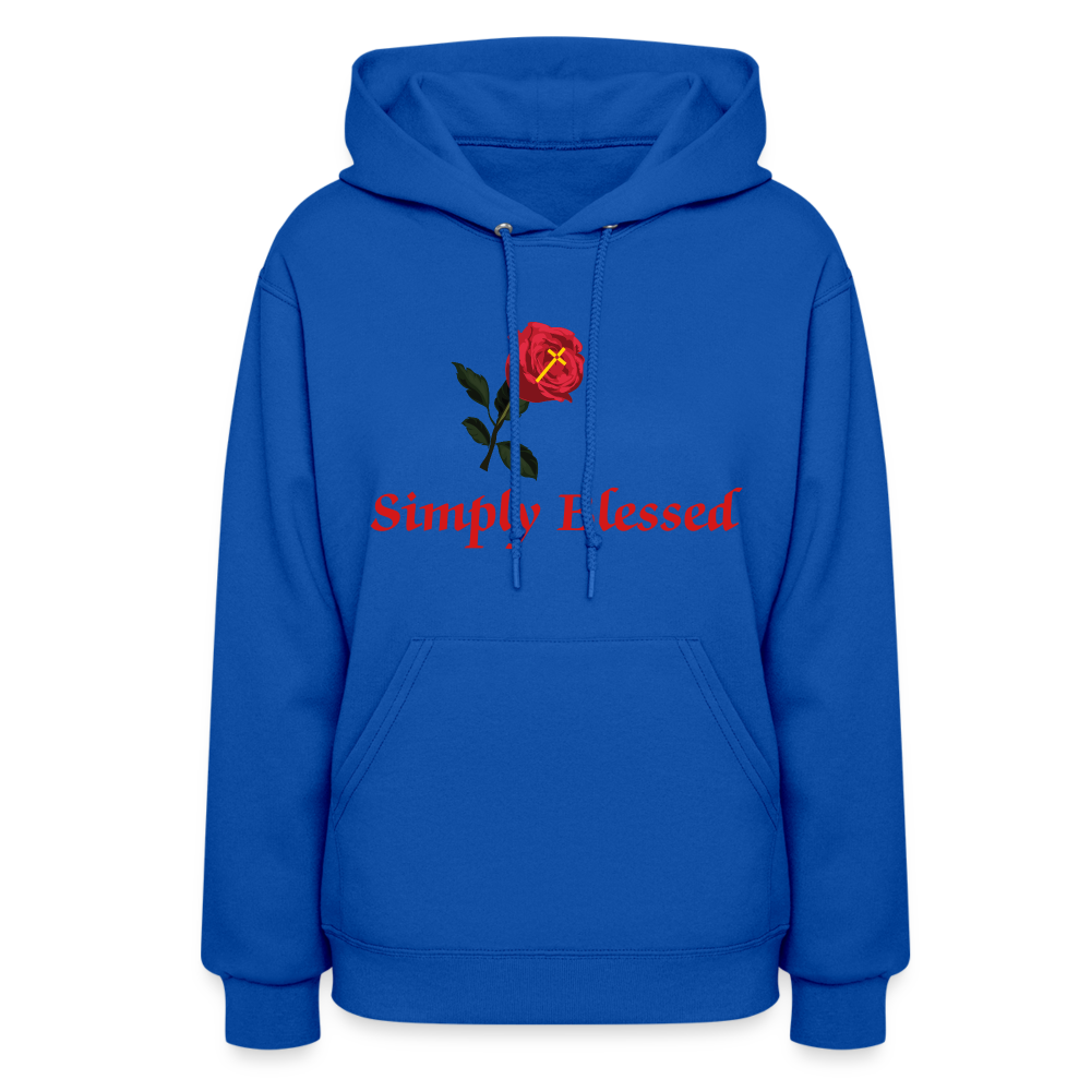 Women's Hoodie - royal blue