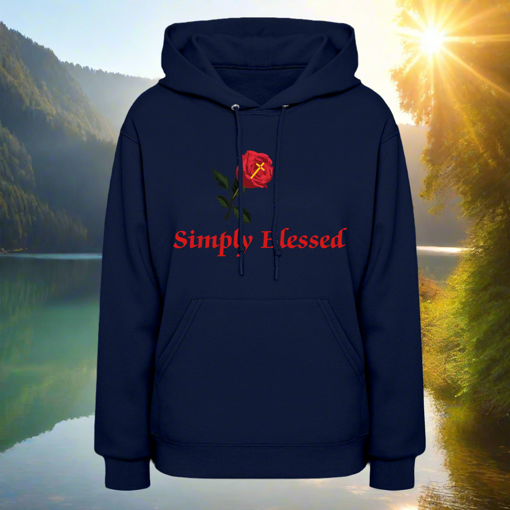 Women's Hoodie - navy