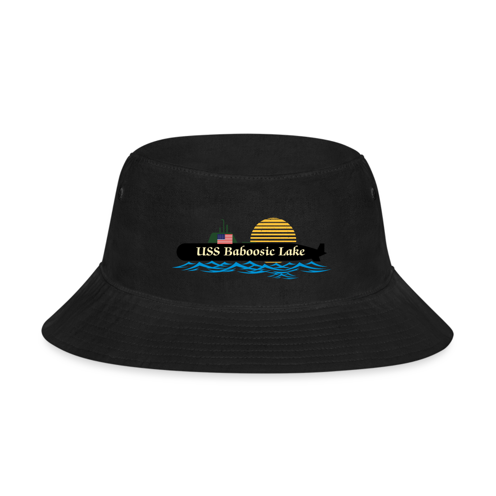 SIE CAPS USS BABOOSIC LAKE Bucket Hat - black