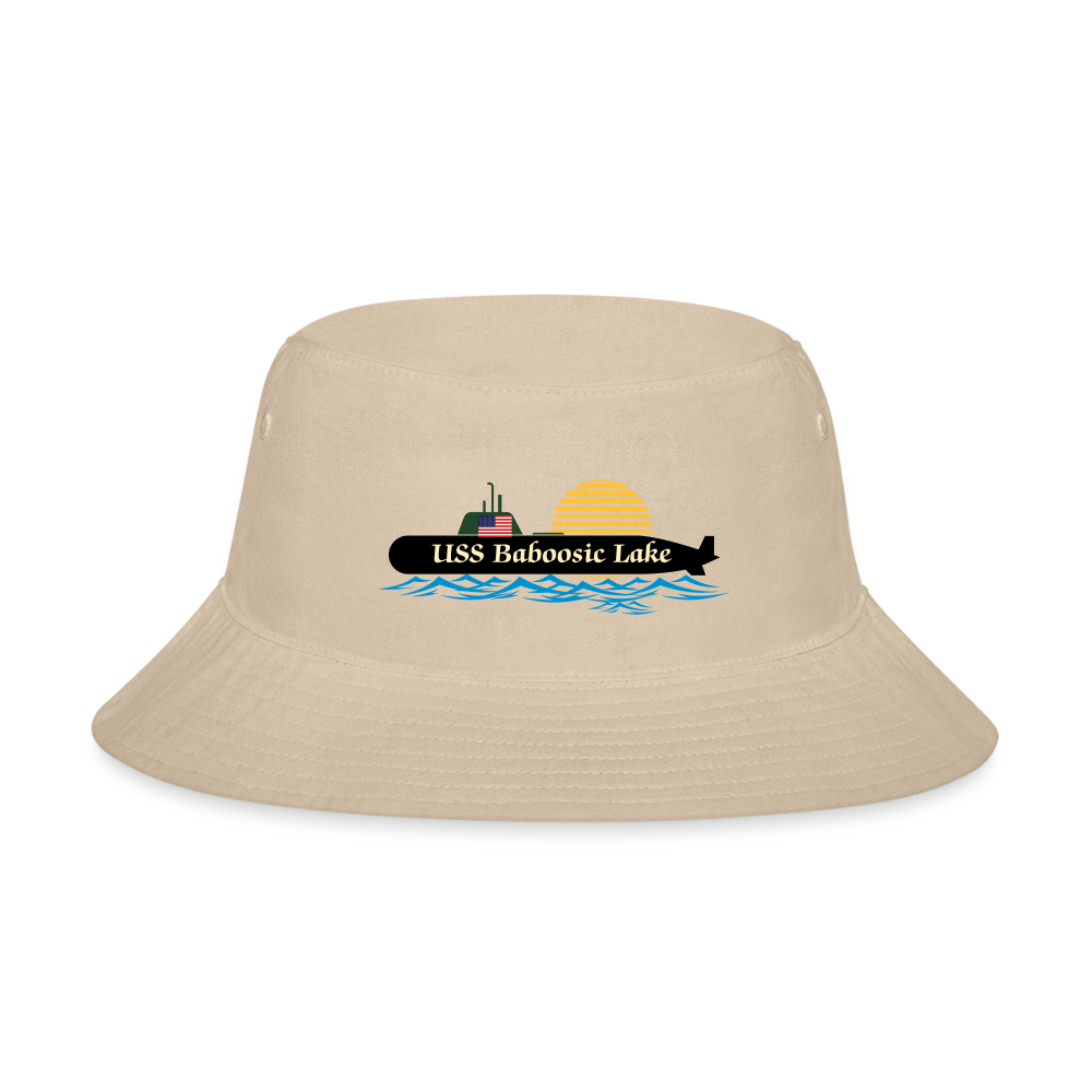 SIE CAPS USS BABOOSIC LAKE Bucket Hat - cream