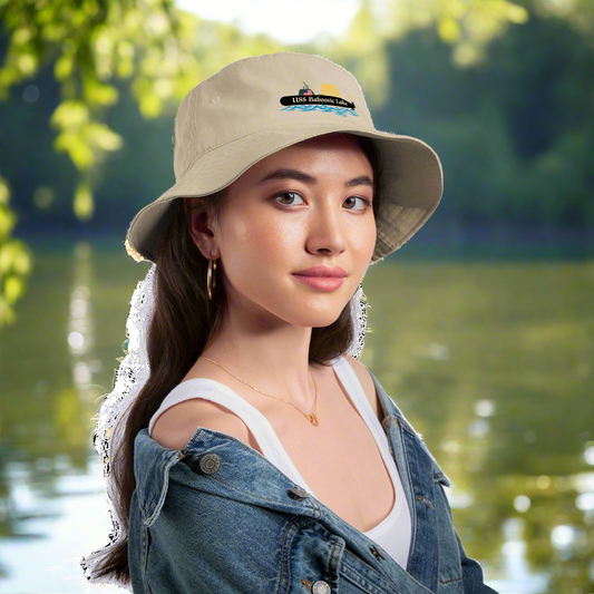 SIE CAPS USS BABOOSIC LAKE Bucket Hat - cream