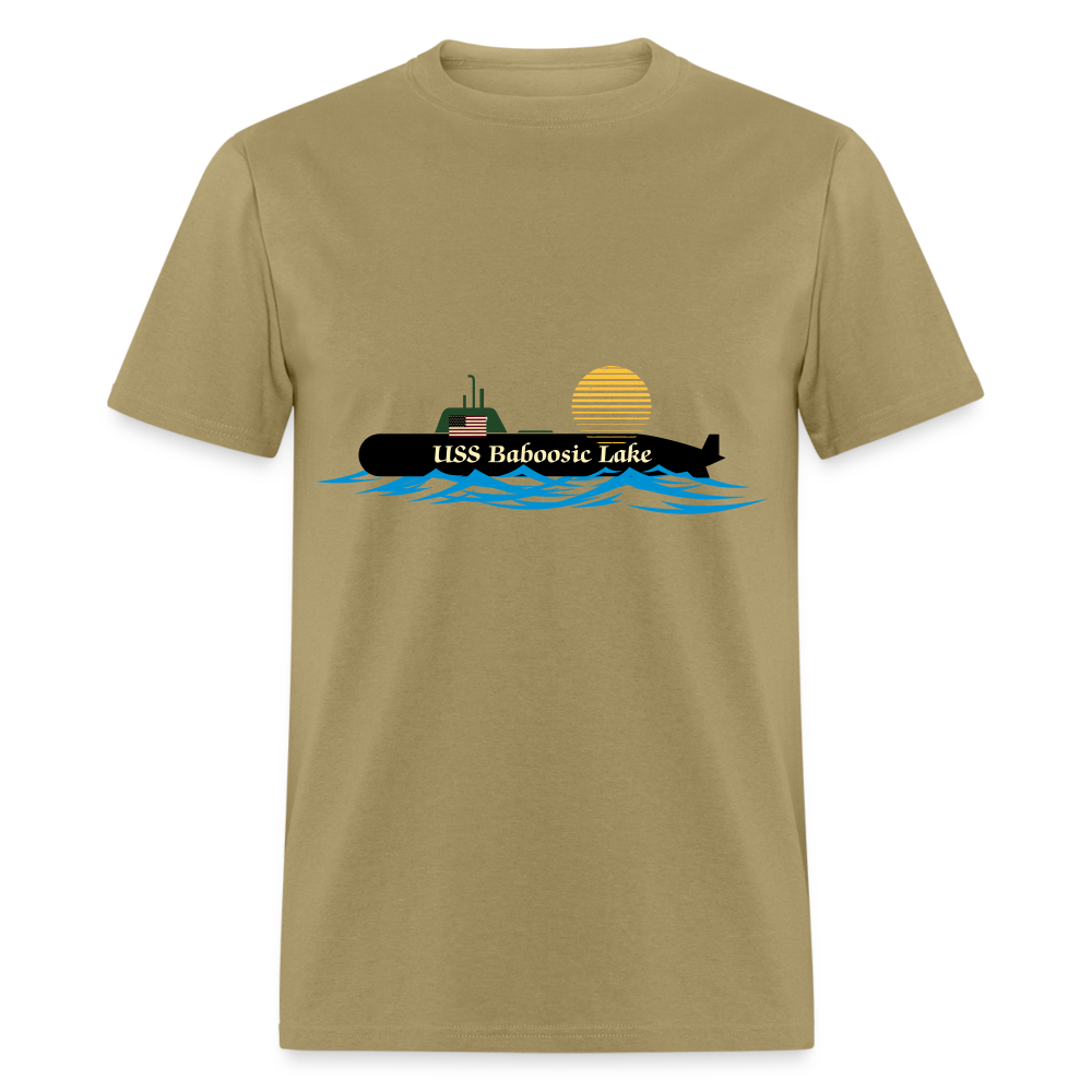 SIE CAPS USS BABOOSIC LAKE Hanes Unisex Classic T-Shirt - khaki