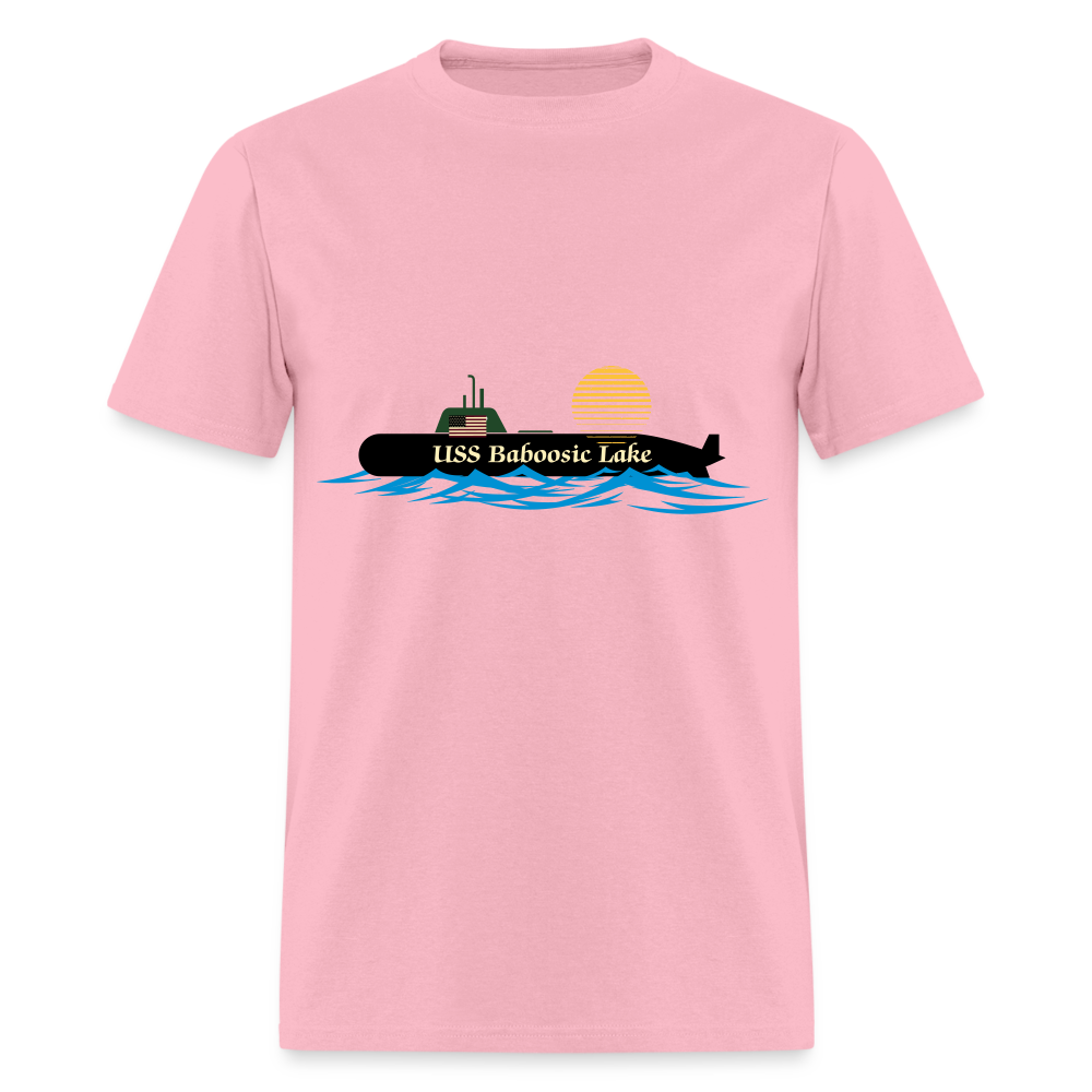 SIE CAPS USS BABOOSIC LAKE Hanes Unisex Classic T-Shirt - pink