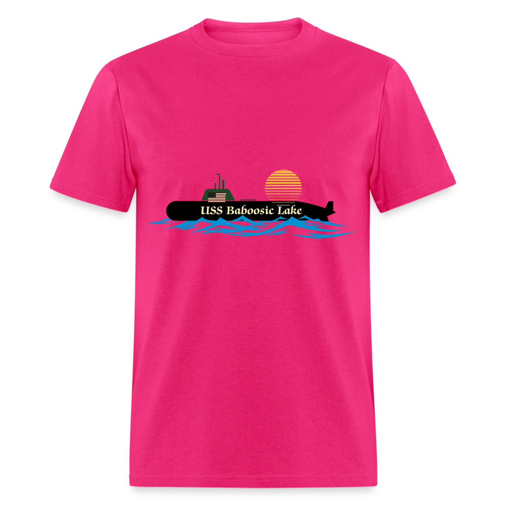 SIE CAPS USS BABOOSIC LAKE Hanes Unisex Classic T-Shirt - fuchsia