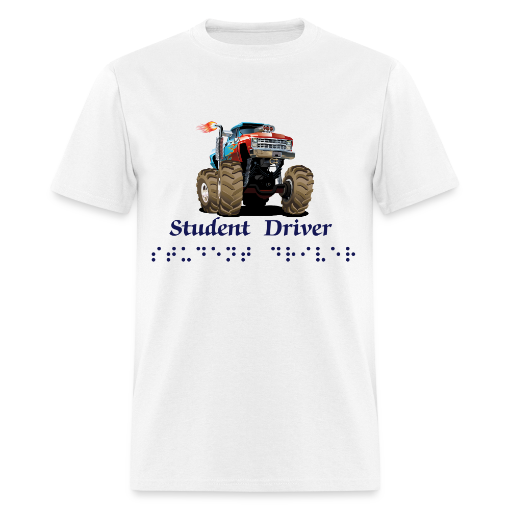 SIE CAPS STUDENT DRIVER Hanes Unisex Classic T-Shirt - white