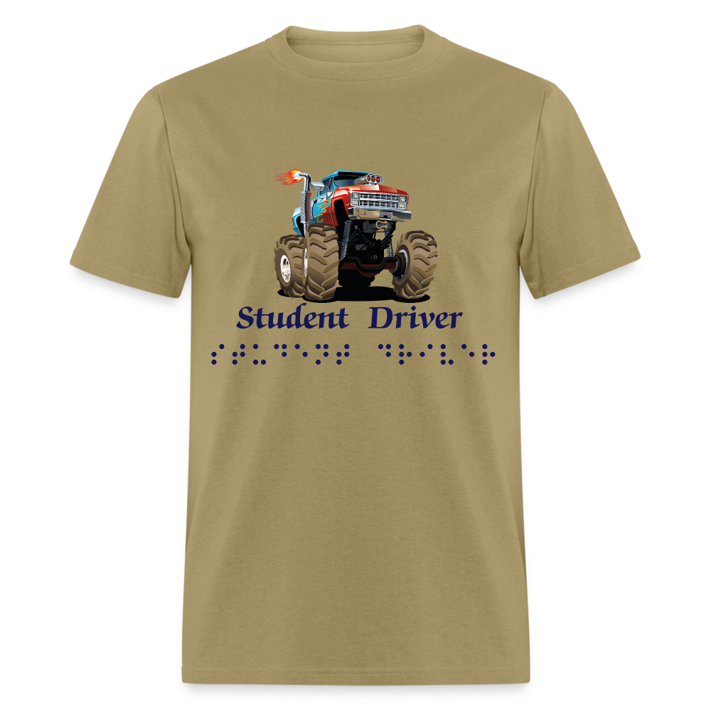 SIE CAPS STUDENT DRIVER Hanes Unisex Classic T-Shirt - khaki