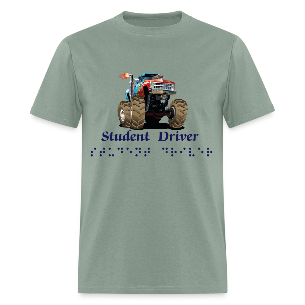 SIE CAPS STUDENT DRIVER Hanes Unisex Classic T-Shirt - sage