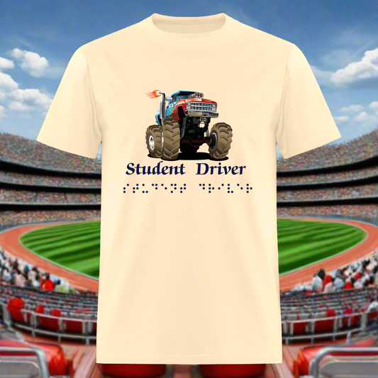 SIE CAPS STUDENT DRIVER Hanes Unisex Classic T-Shirt - natural