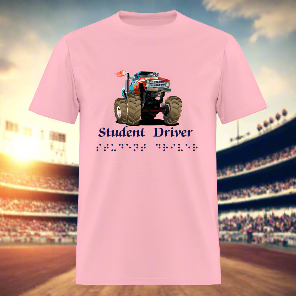SIE CAPS STUDENT DRIVER Hanes Unisex Classic T-Shirt - pink