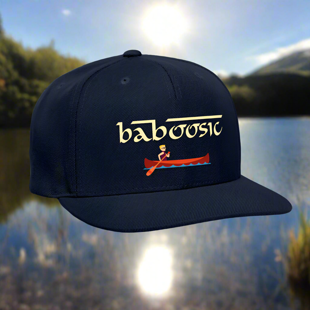 SIE CAPS BABOOSIC Authentic Snapback Baseball Cap - navy