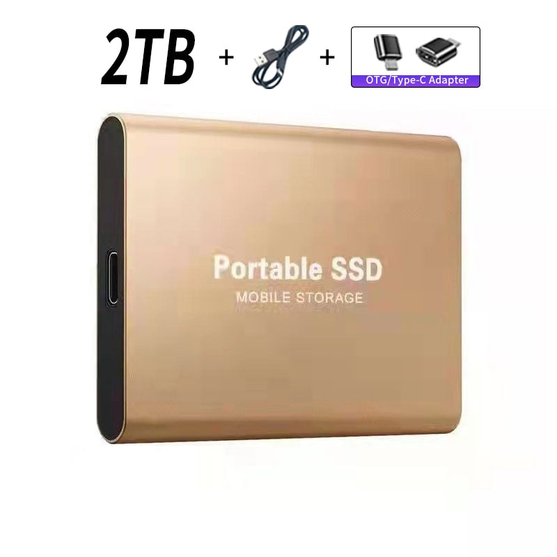 Portable SSD Mobile Storage 1 to 16 Terabyte Fantastic Value "From $18.00""