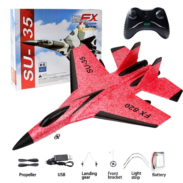 Remote Control Foam Jet Aircraft SU-35 Plane