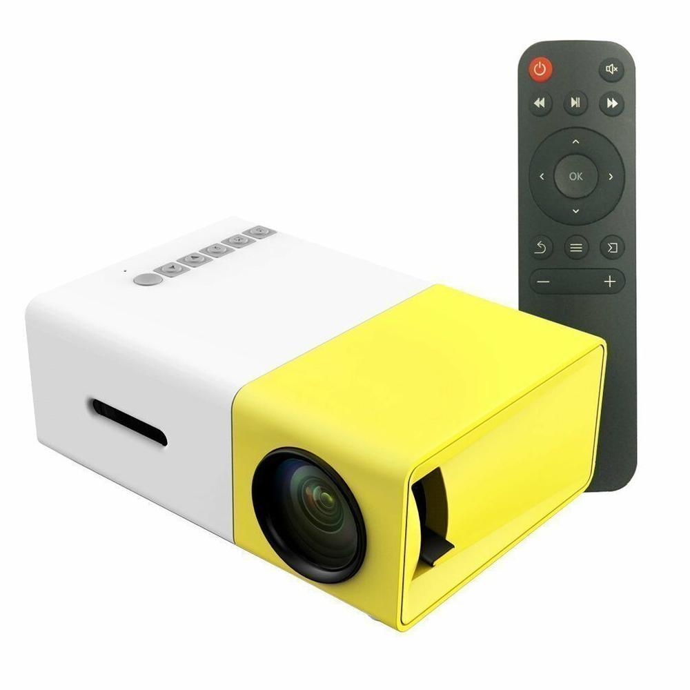 Portable 1080P Home, & Dorm Room Theater Projector