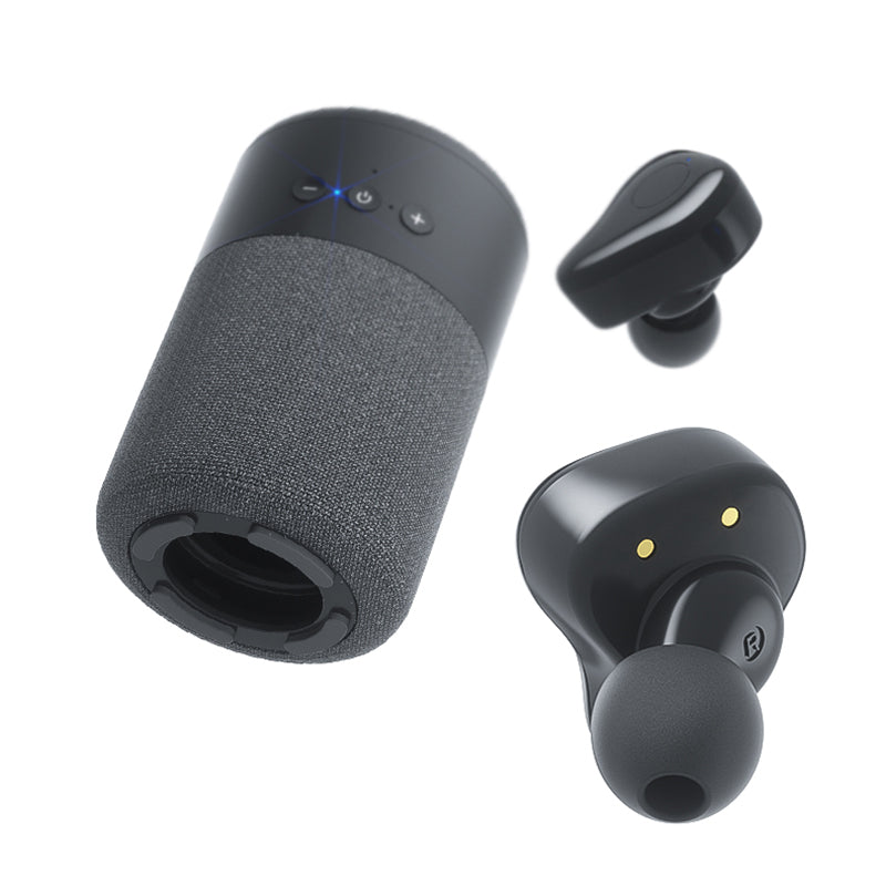 Mini Bluetooth Speaker 2 in 1, Bluetooth earphone and speaker.