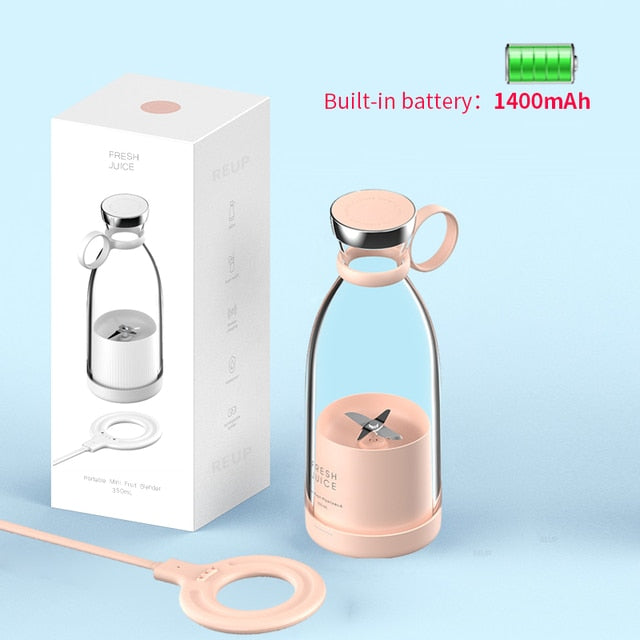 Portable Mini Electric Juicer 1400mAh