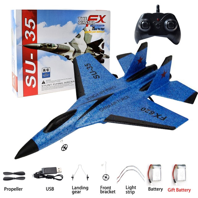 Remote Control Foam Jet Aircraft SU-35 Plane