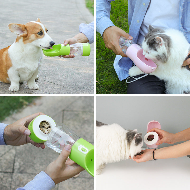 Pet Dog Water Bottle & Feeder