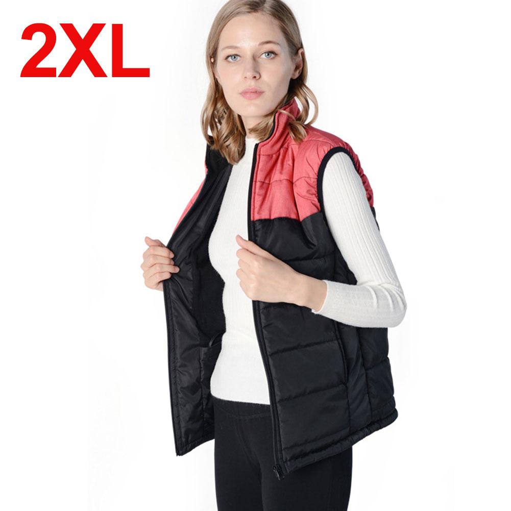 Men/Women Electric Heated Winter Vests 4 Heating Zones
