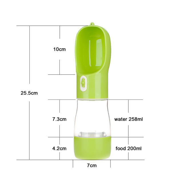 Pet Dog Water Bottle & Feeder