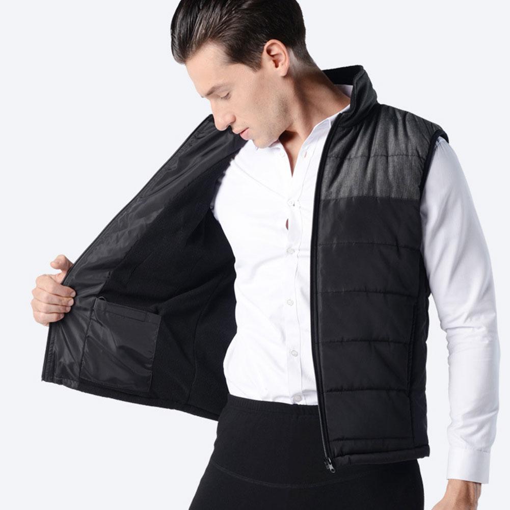 Men/Women Electric Heated Winter Vests 4 Heating Zones