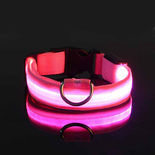 Rechargeable USB Dog LED Flashing Collar